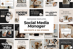 Social Media Manager Instagram Post