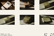 Mailing Box and Bag mockups, a Packaging Mockup by Creatoom (Thumbnail 5 of 15)
