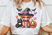 Cute Highland Cow PNG, an Icon by Craft Nest (Thumbnail 5 of 7)