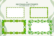 Floral frames, botanical watercolor, a Decorative Illustration by EL_SUHOVA (Thumbnail 6 of 15)