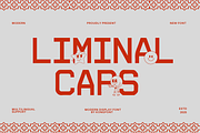 Liminalcaps – Modern Display Font, a Sans Serif Font by overlaytemplates (Thumbnail 1 of 5)