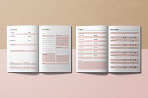 Blog Planner Worksheet Canva