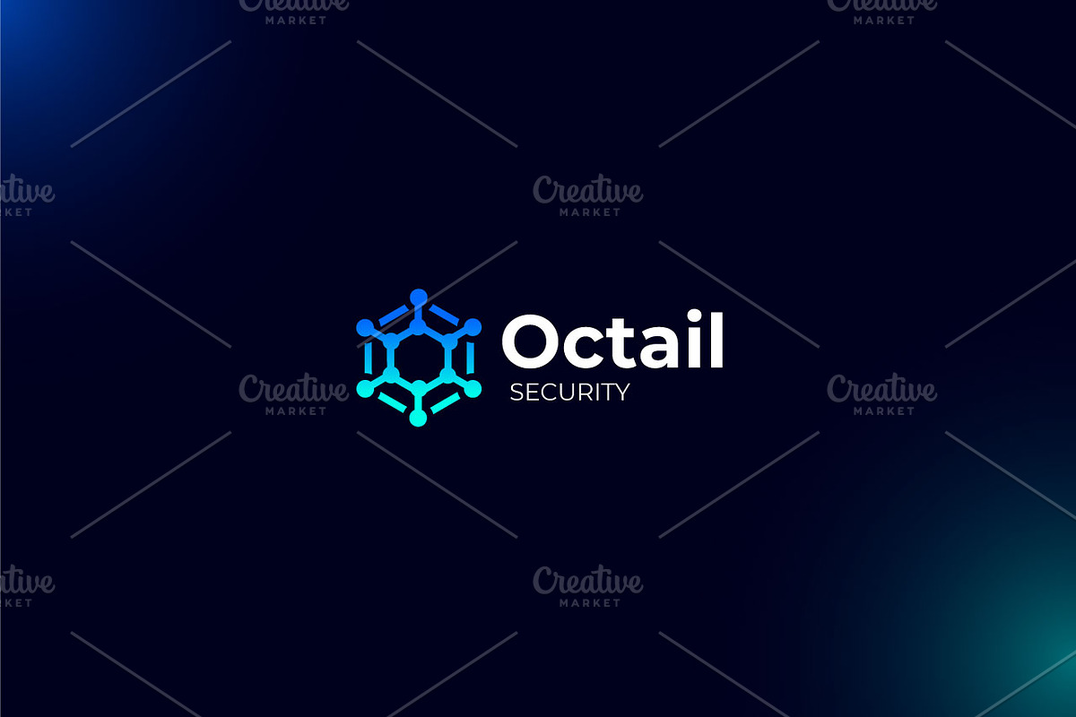 O Letter Logo - Cyber Security Logo, a Branding & Logo Template by Sagar Gabol (Photo 1 of 3)