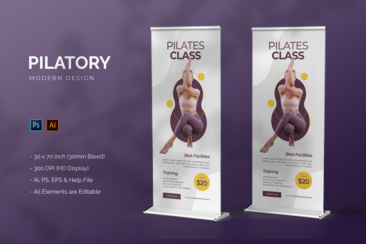 Pilatory - Roll Up Banner, a Print Template by StreaksideStd (Photo 1 of 2)