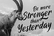 Ringtrack - Rough Brush Fonts, a Script Font by Patria Ari (P4tcreativa) (Thumbnail 7 of 10)