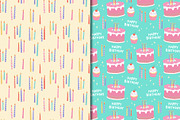 Colorful Fun Sweet Birthday Pattern, a Pattern Graphic by CreativeChristiana (Thumbnail 6 of 9)