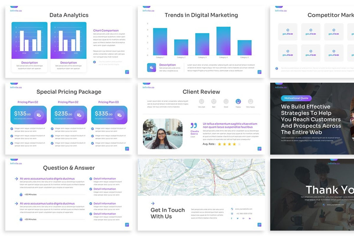 Infinite - Marketing Powerpoint, a Presentation Template by SlideFactory (Photo 4 of 4)
