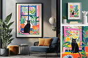 Botanical Cat Clipart Templates, an Animal Illustration by ARTOZEN DIGITAL (Thumbnail 14 of 16)