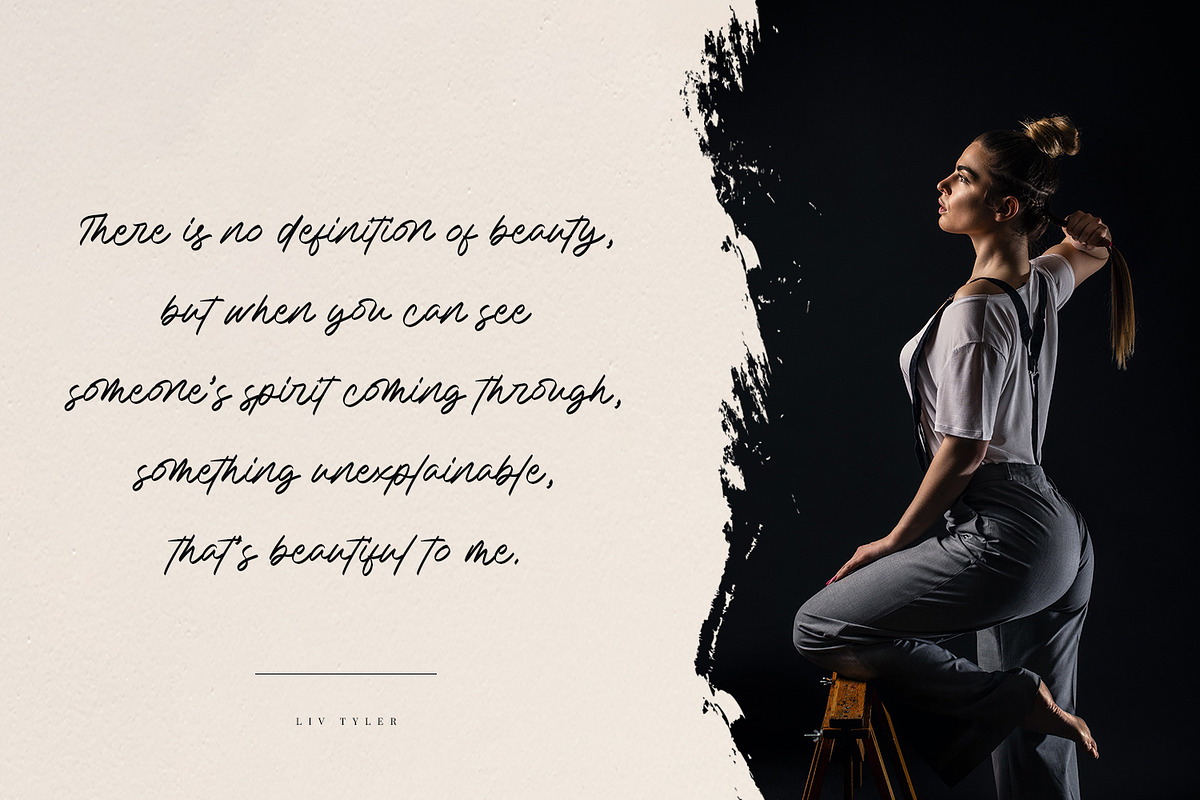 Monday Vibes - Modern Script Font, a Script Font by Alpaprana (Photo 11 of 14)