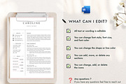 Professional Resume CV Template DOCX, a Resume Template by GResume (Thumbnail 6 of 10)