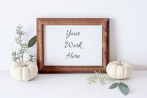 Pumpkin Frame H1 - Frame Mockup