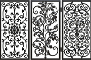 Vintage Gate Pattern Vector Bundle, an Illustration by Creativeshirt (Thumbnail 3 of 21)