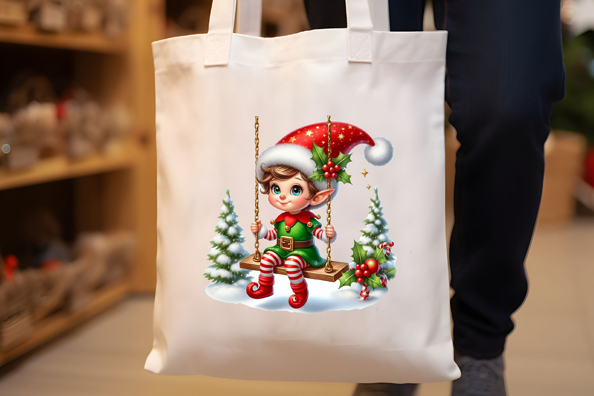 Christmas Elf Boy Girl Clipart, an Object Illustration by Libby Wishes (Photo 5 of 5)