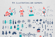 SALE 50% Merry Christmas and NY2019, a Decorative Illustration by mikka_kika (Thumbnail 6 of 10)