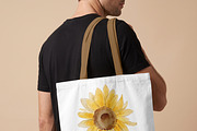 Canvas Tote Bag Model Mockup Bundle, a Merchandise Mockup by Pixel Foundry (Thumbnail 2 of 6)
