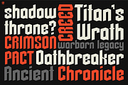 Ironfist, a Font by Pinisi ART (Thumbnail 10 of 10)