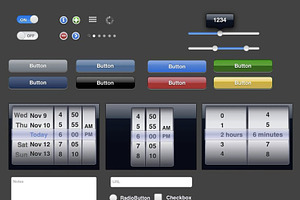 Illustrator iPad UI Templates