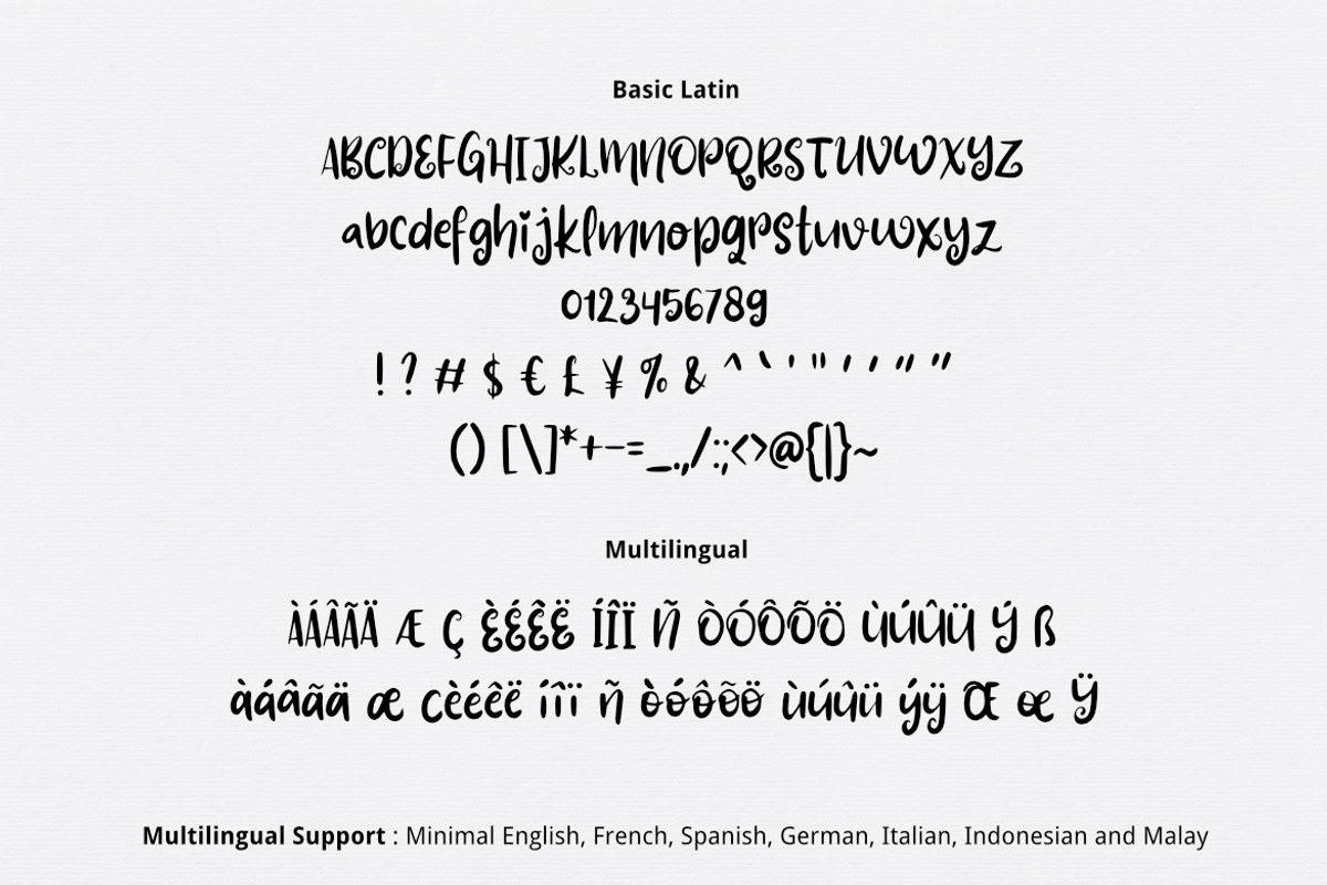 Pixie Ring Font preview 2