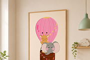 Whimsical Nursery Room Poster, a Decorative Illustration by Oleksandra Illustrates (Thumbnail 7 of 8)