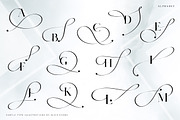 Subtle Uppercase letters, a Symbol Font by Alice_Evans (Thumbnail 2 of 8)