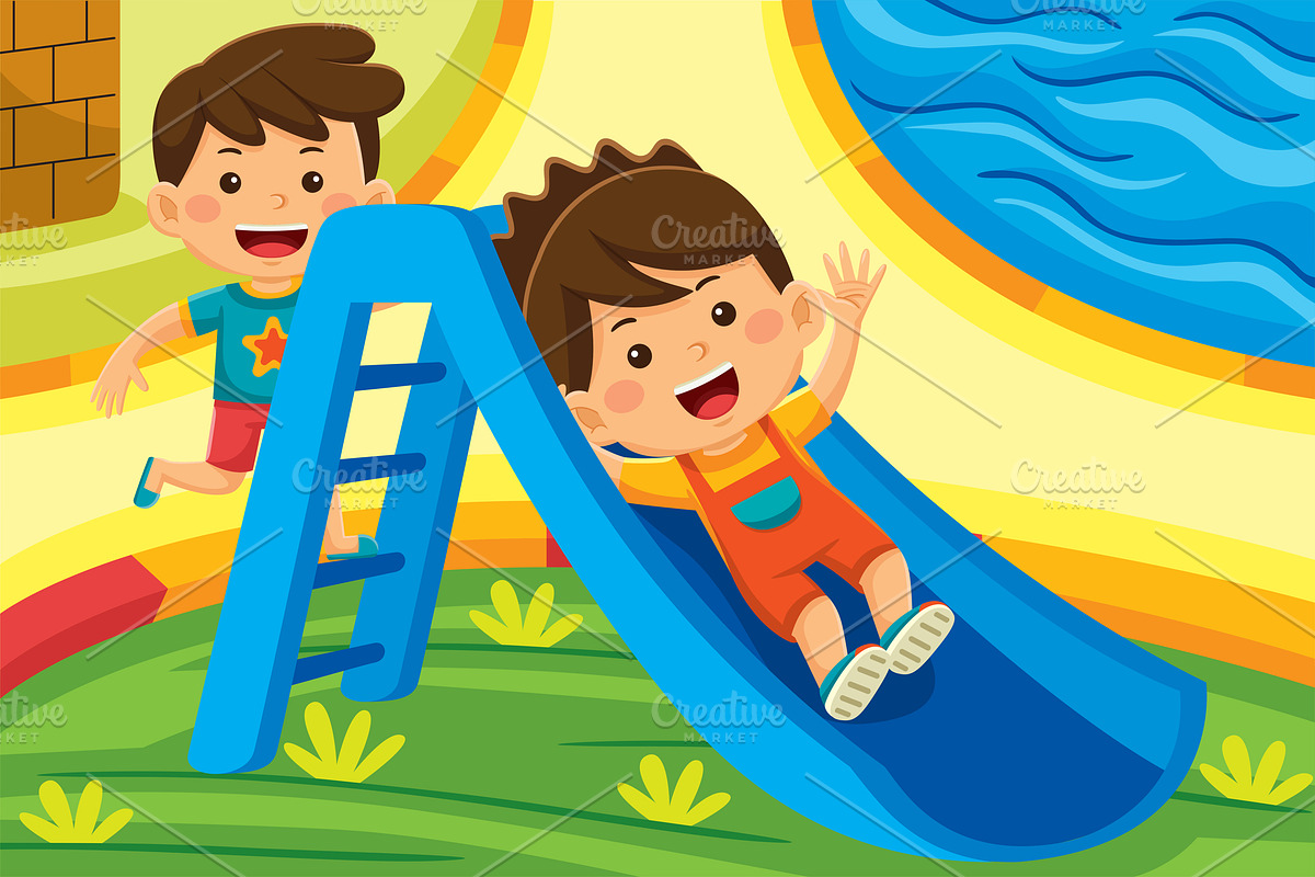 Outdoor Activity Cartoon Vector #02, a Person Illustration by MEDZ (Photo 1 of 3)