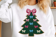 Coquette Crochet Yarn Christmas Tree, an Illustration by SinaCreation (Thumbnail 3 of 7)