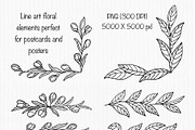 Cherry Blossom Line Art, a Seasonal Illustration by Iryna Mel (Thumbnail 7 of 10)