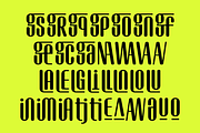 Olinkage – Modern Condensed Display, a Sans Serif Font by Haps Space (Thumbnail 6 of 16)