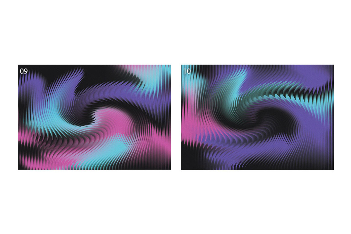 Dark Spectrum Glass Waves Background, a Background Graphic by Eltypesstudio (Photo 4 of 11)