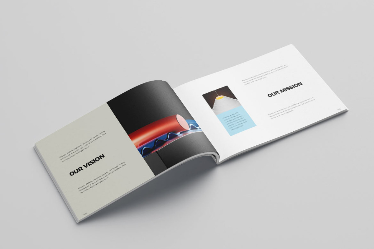 Graphic Design Portfolio Vol.12, a Brochure Template by Bewalrus Studio (Photo 3 of 11)
