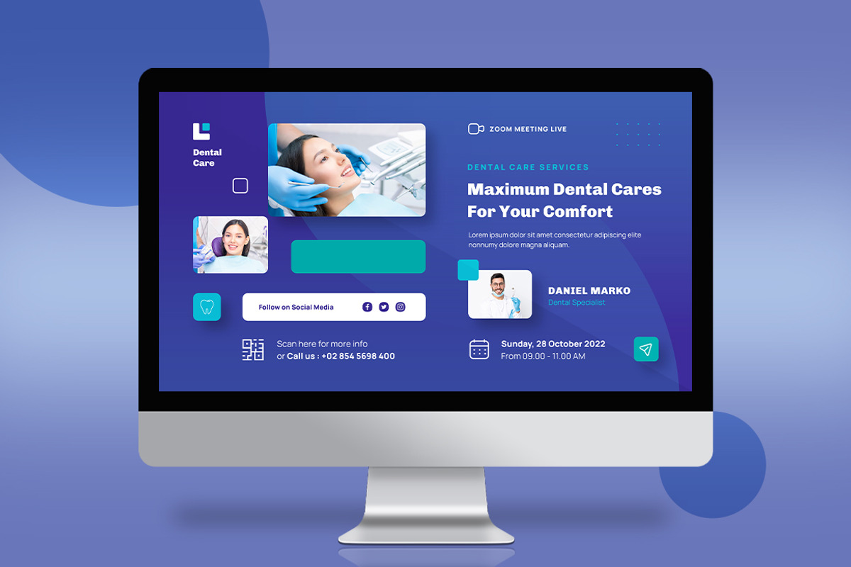 Dental Digital Poster, a Templates & Theme by Rahardi Creative (Photo 3 of 4)