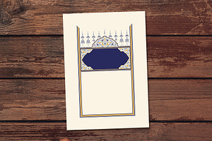 Premium A4 Floral Frame