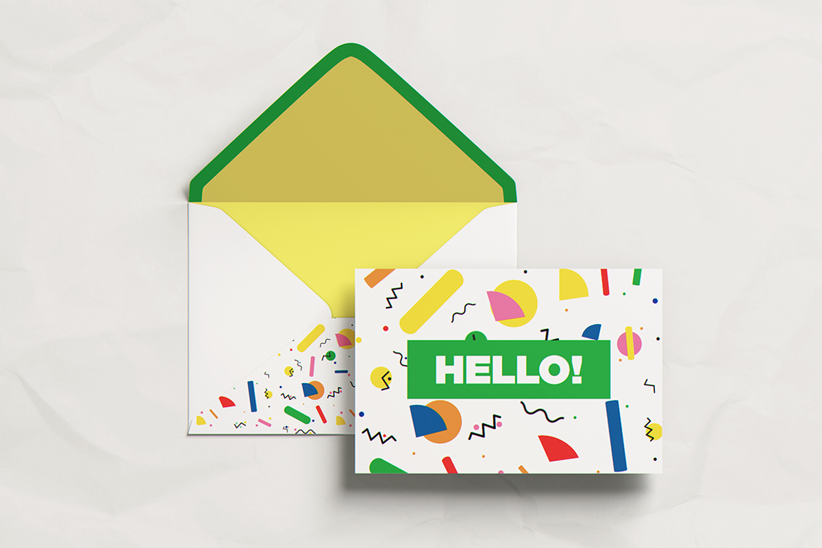 Postcard With Envelope MockUp, a Print Template by coloformia (Photo 5 of 10)