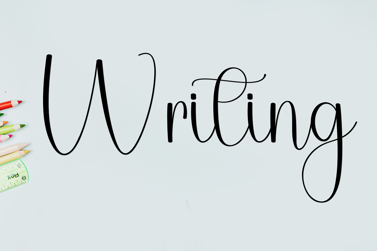 Angela Handmade, a Handwritten Font by FreshTypeINK (Photo 2 of 8)
