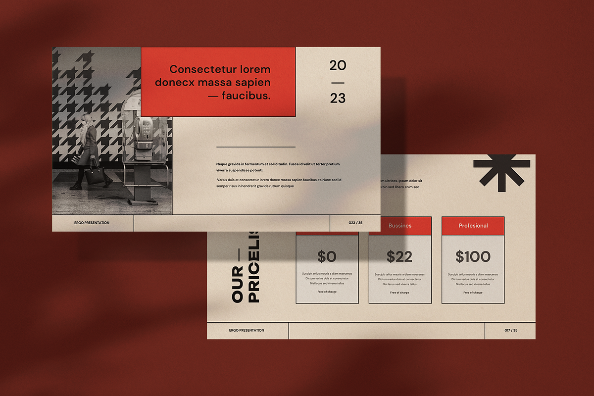 Ergo Powerpoint, a Presentation Template by Surotype (Photo 2 of 10)