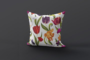 Colorful Tulips Seamless Pattern, a Pattern Graphic by MarynaPetrovska (Thumbnail 8 of 16)