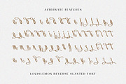 Louislemon - Reverse Slanted Display, a Script Font by Letterhend Studio (Thumbnail 10 of 11)