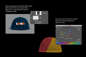 Wool Hat Mockup