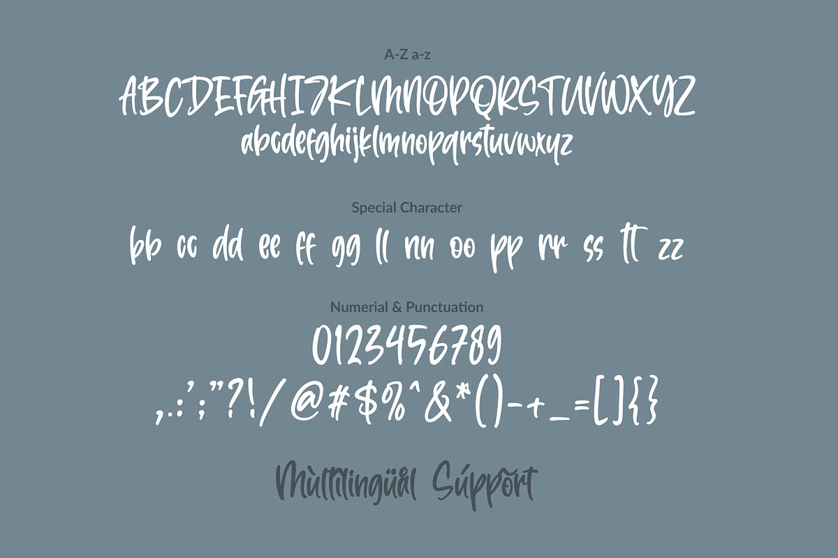 Back To December, a Font by Orenari (Photo 5 of 6)