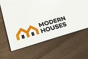 Modern Houses - House & Letter M Log, a Branding & Logo Template by Mauro Bertolino (Thumbnail 4 of 4)