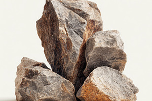 Stack of Rough Brown and Gray Stones, a Background Photo by Pixeness Studio