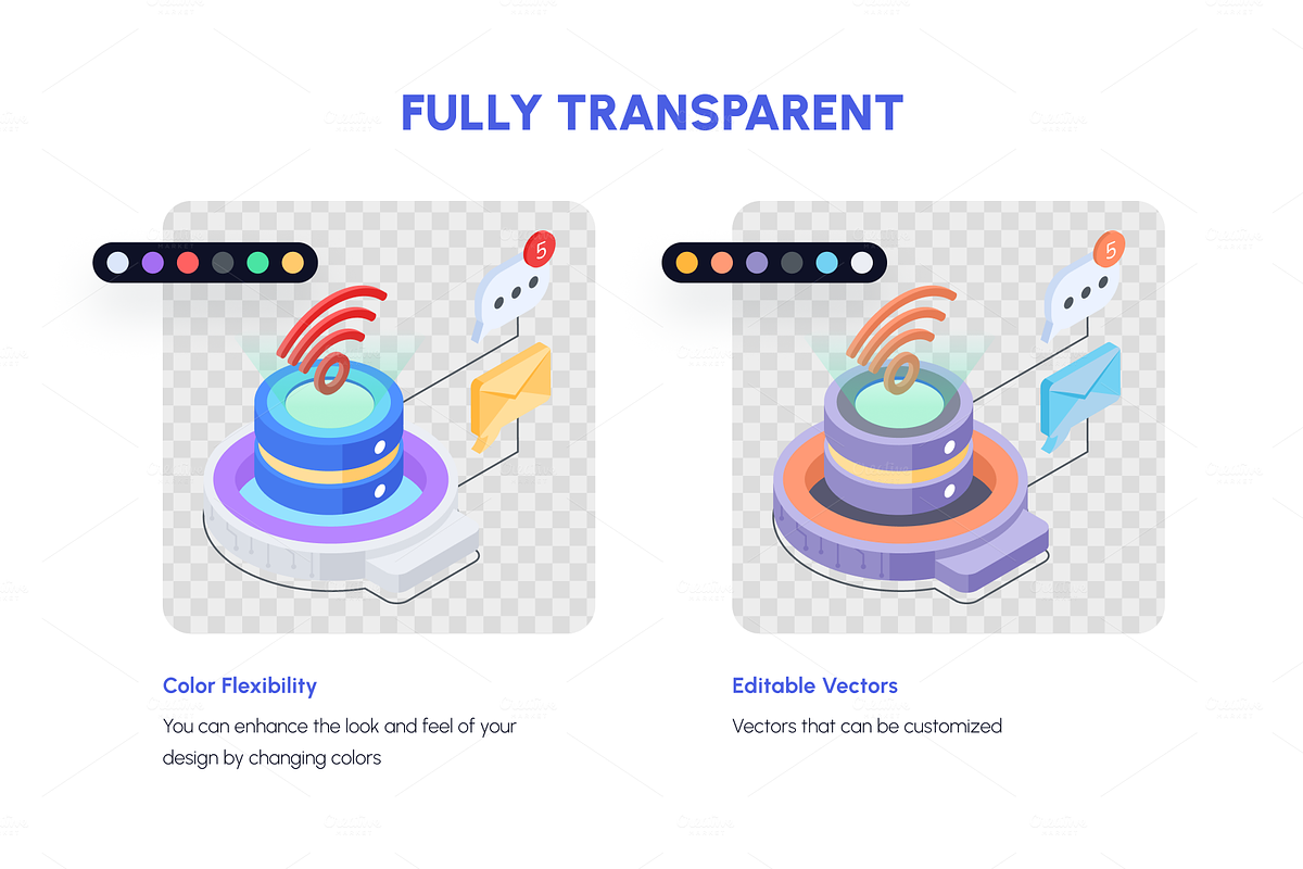 5G Technology and Internet Icons, a Duotone Icon by Vectors Market (Photo 3 of 12)