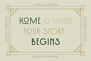 Monterio - Modern Art Deco Typeface, a Sans Serif Font by CCS Type (Thumbnail 20 of 29)