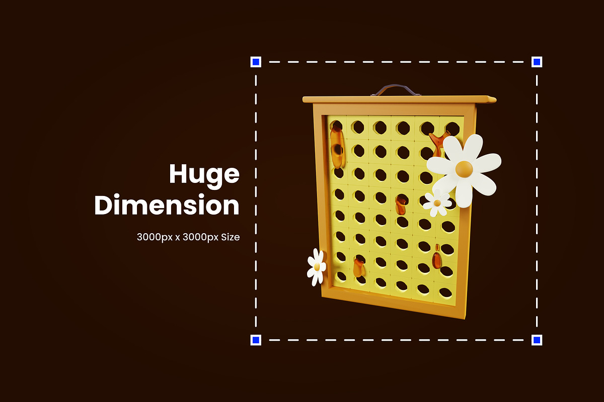 3D Honey Icon, an Object 3D Model by SLAB! Design (Photo 2 of 4)