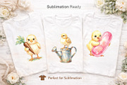 Easter Chick Sublimation PNG Bundle, an Illustration by Artnoy (Thumbnail 5 of 8)