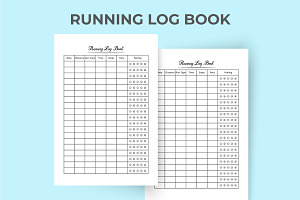 Running Tracker Journal KDP Interior