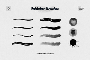 Inktober Illustrator Brushes