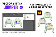 Oversize Crewneck Jumper, an Apparel Mockup by Doroty Dafne Designs (Thumbnail 5 of 7)