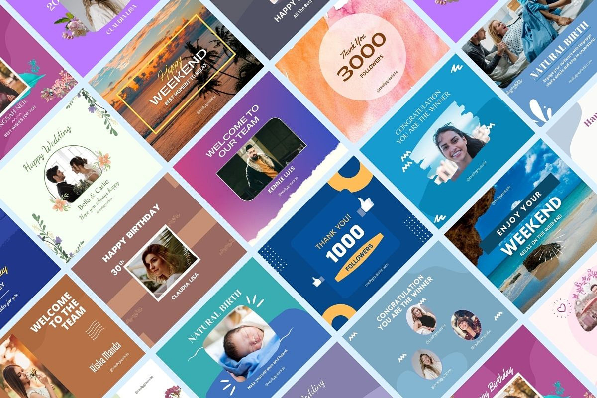 Greetings Content Facebook Posts, a Social Media Template by emcrea (Photo 6 of 9)