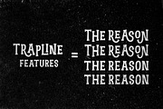 Trapline Typeface, a Font by Graptail (Thumbnail 5 of 5)